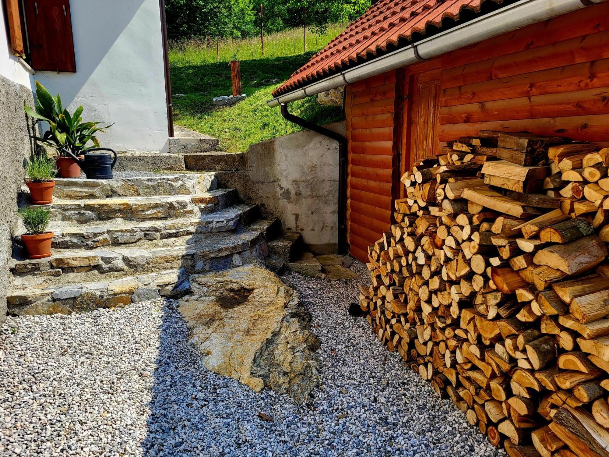 Cukova Bajta Villa Most na Soči Exteriör bild