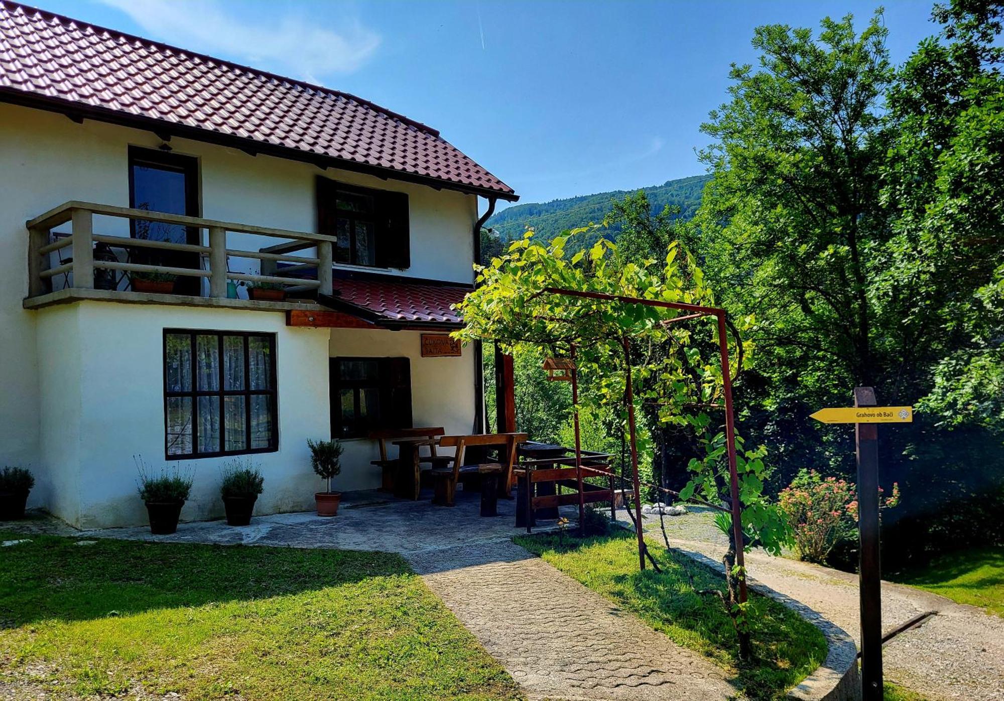 Cukova Bajta Villa Most na Soči Exteriör bild